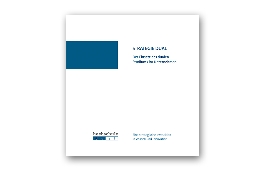 Titel der blauen Broschüre