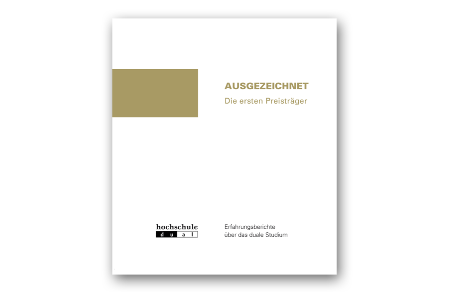 Titel der goldenen Broschüre